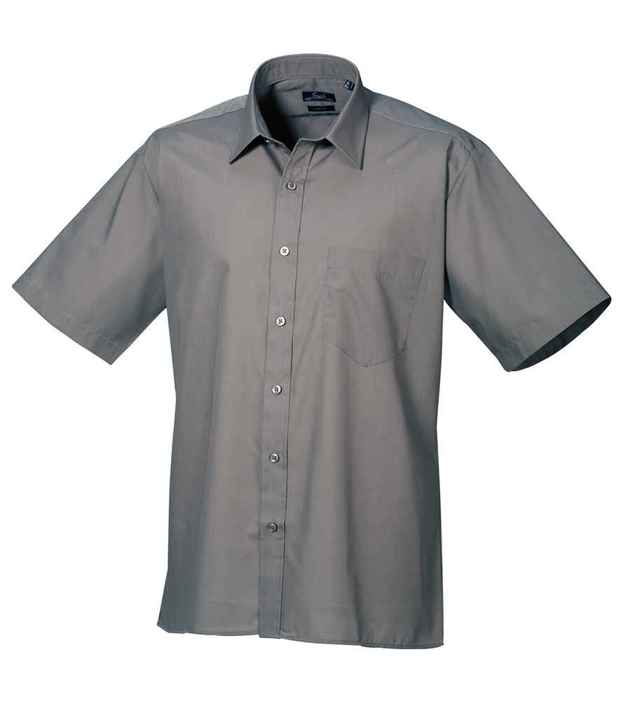 Premier Short Sleeve Poplin Shirt - FRONT