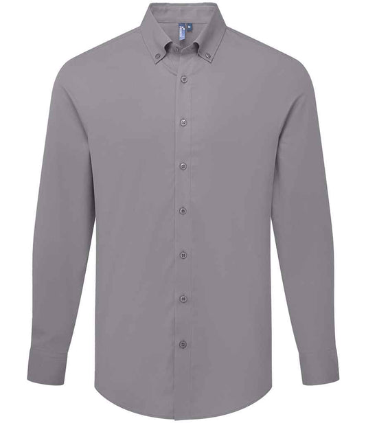 Premier Supreme Long Sleeve Oxford Shirt - FRONT