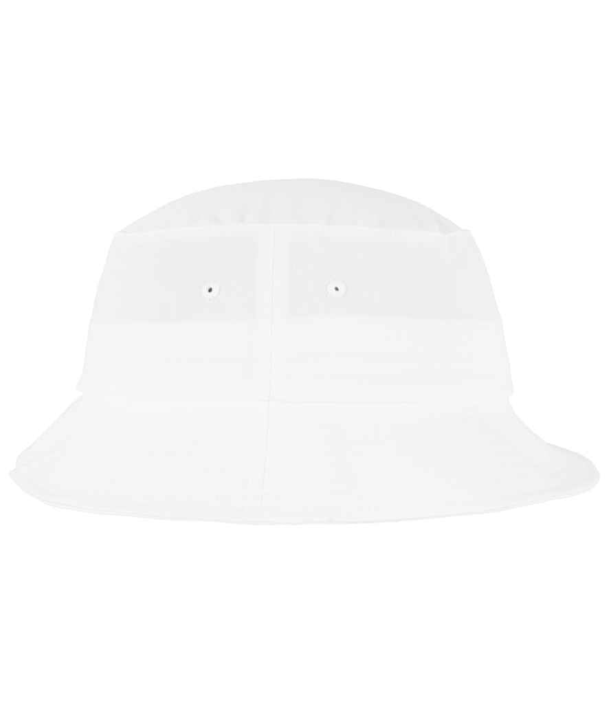 Flexfit Flexfit Cotton Twill Bucket Hat - White (F5003) - FRONT