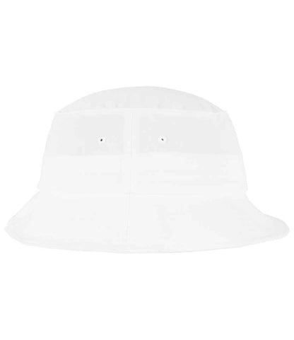Flexfit Flexfit Cotton Twill Bucket Hat - White (F5003) - BACK