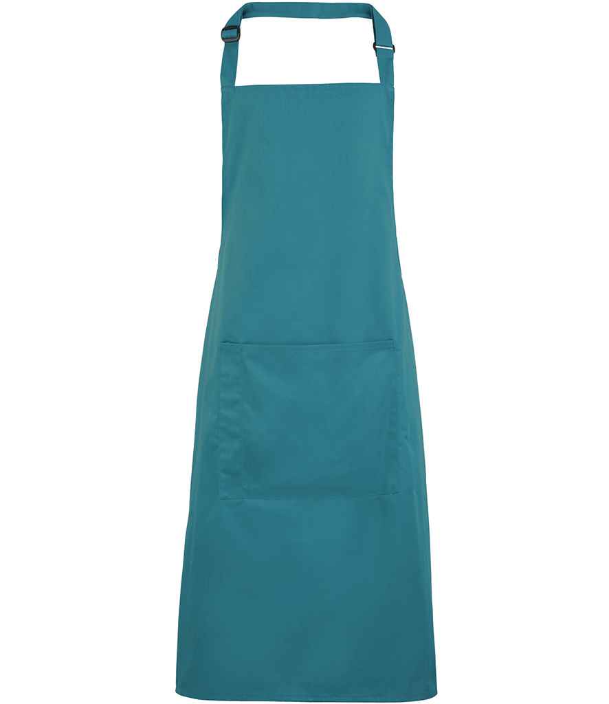 Premier 'Colours' Bib Apron with Pocket - FRONT
