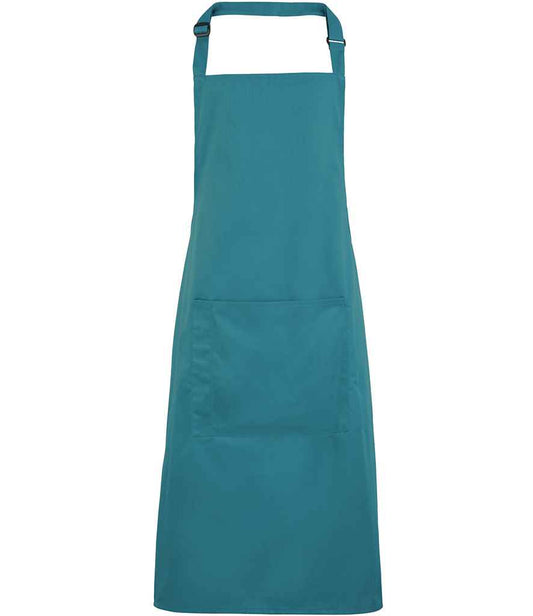 Premier 'Colours' Bib Apron with Pocket - FRONT