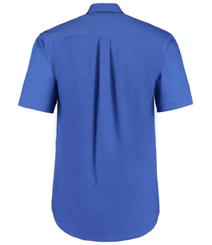 Kustom Kit Premium Short Sleeve Classic Fit Oxford Shirt - BACK