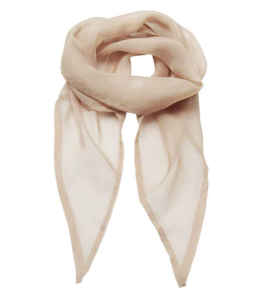 Premier 'Colours' Chiffon Scarf - FRONT