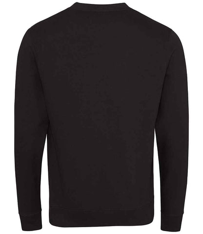 AWDis Academy Senior V Neck Sweatshirt - Black (AC003) - back