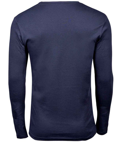 Tee Jays Long Sleeve Interlock T-Shirt - BACK