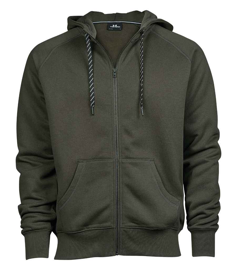 Tee Jays Fashion Zip Hooded Sweatshirt - FRONT