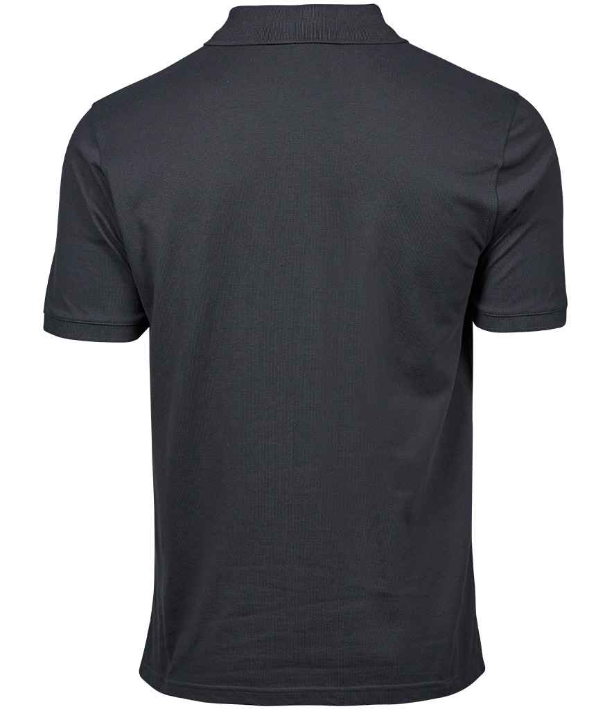 Tee Jays Heavy Cotton Piqué Polo Shirt - BACK