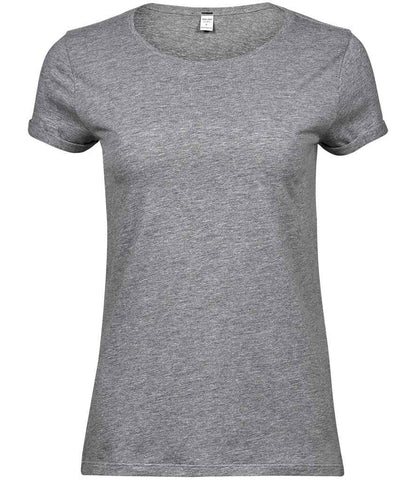 Tee Jays Ladies Roll-Up T-Shirt - FRONT