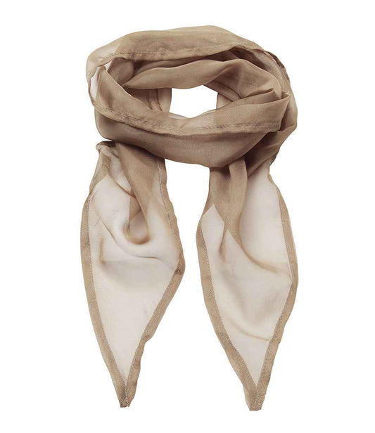 Premier 'Colours' Chiffon Scarf - FRONT