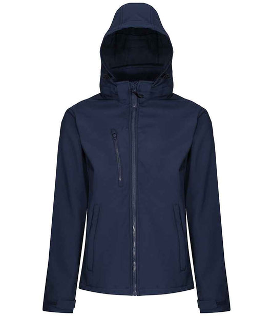 Regatta Venturer Three Layer Hooded Soft Shell Jacket - FRONT