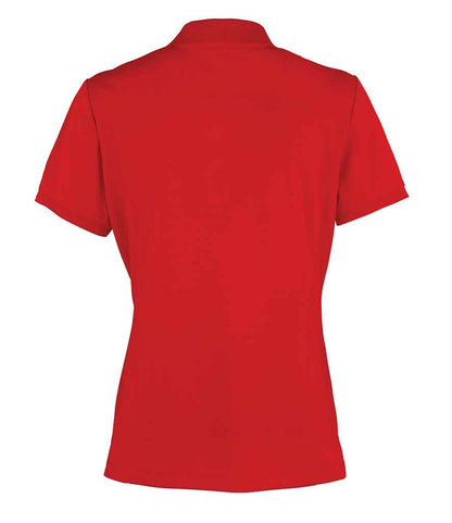 Premier Ladies Coolchecker® Piqué Polo Shirt - BACK