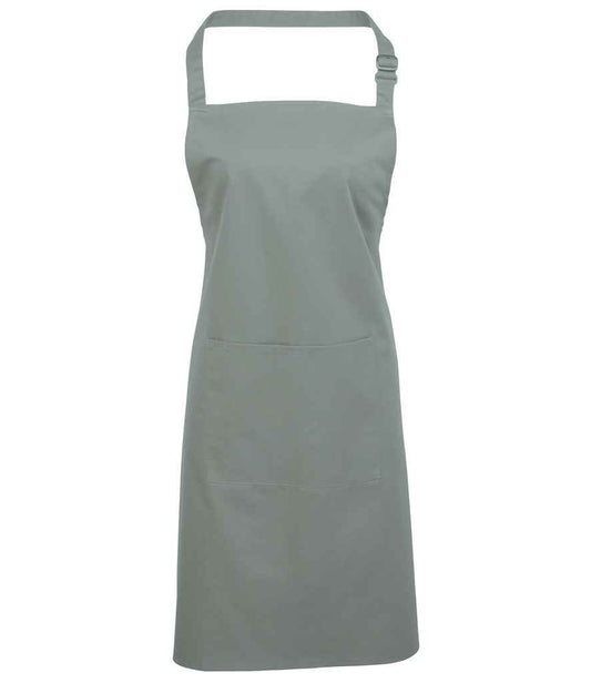 Premier 'Colours' Bib Apron with Pocket - FRONT