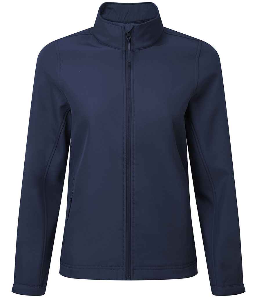 Premier Ladies Windchecker® Recycled Printable Soft Shell Jacket - FRONT