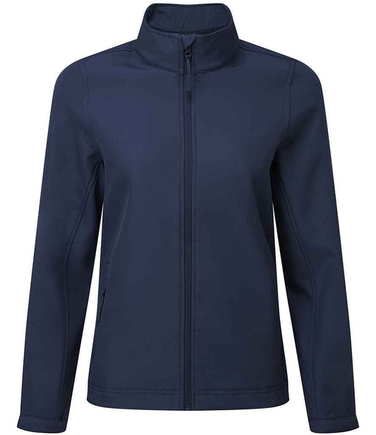 Premier Ladies Windchecker® Recycled Printable Soft Shell Jacket - FRONT