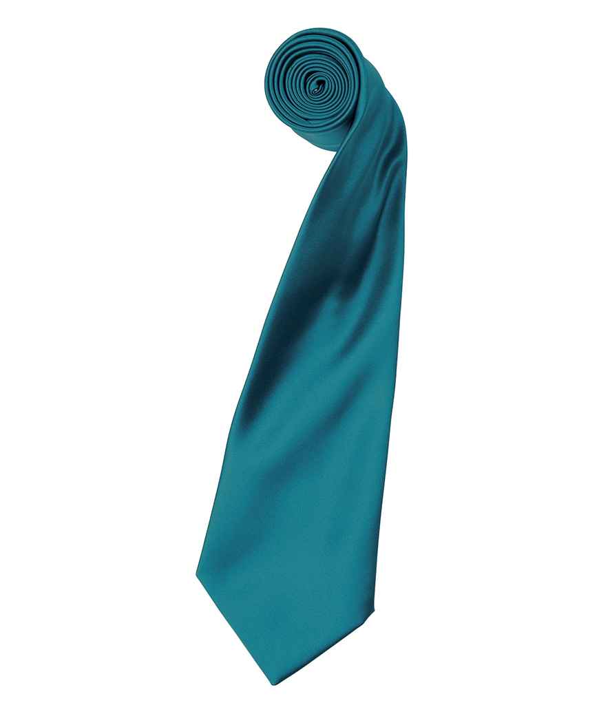 Premier 'Colours' Satin Tie - FRONT