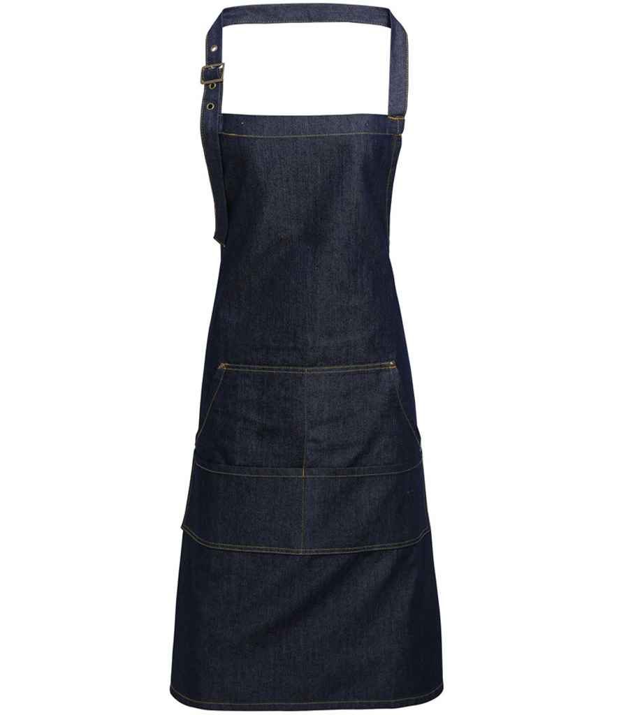 Premier Denim Bib Apron - FRONT