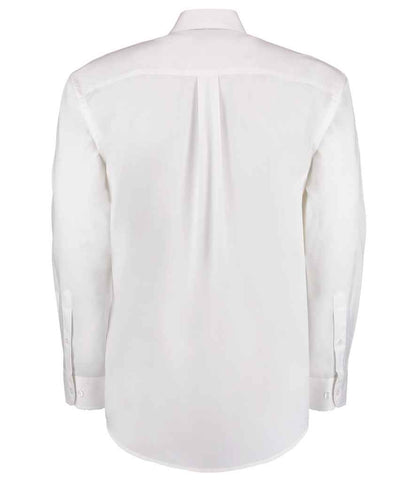 Kustom Kit Premium Long Sleeve Classic Fit Oxford Shirt - BACK