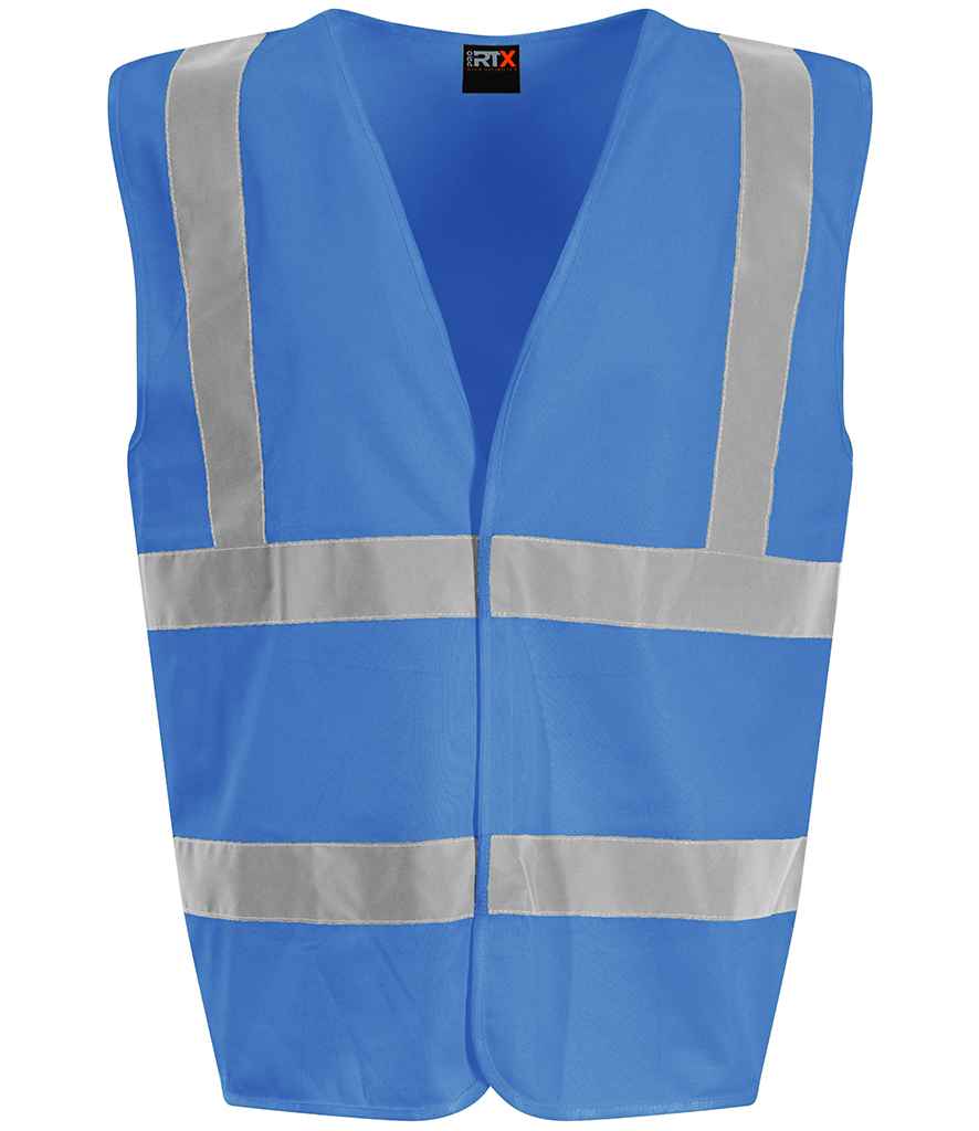 Pro RTX High Visibility Waistcoat - Royal Blue - front