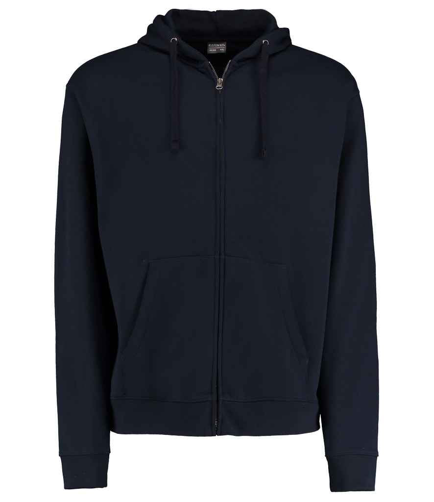 Kustom Kit Klassic Zip Hooded Sweatshirt - FRONT