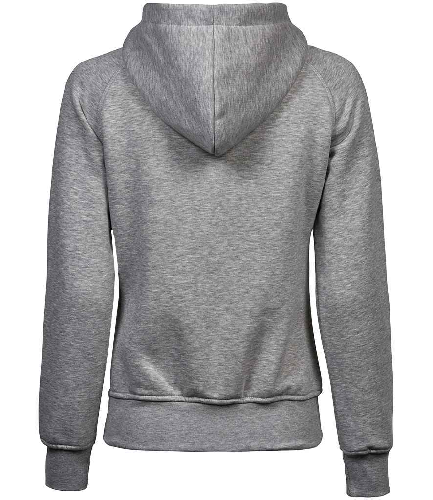 Tee Jays Ladies Fashion Zip Hooded Sweatshirt - BACK