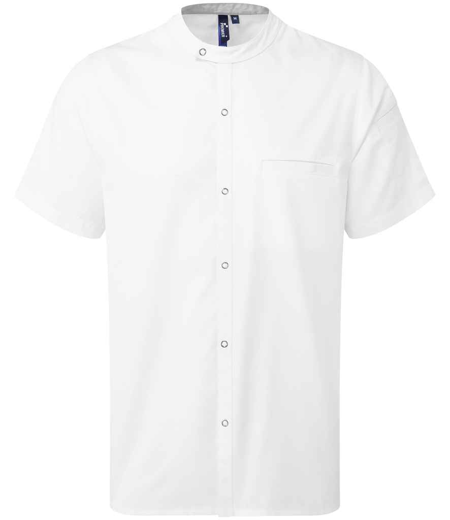 Premier Recyclight® Short Sleeve Chef's Shirt - FRONT
