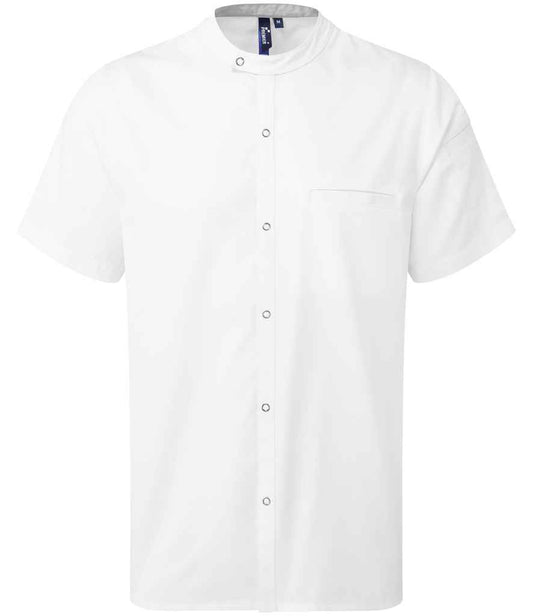 Premier Recyclight® Short Sleeve Chef's Shirt - FRONT