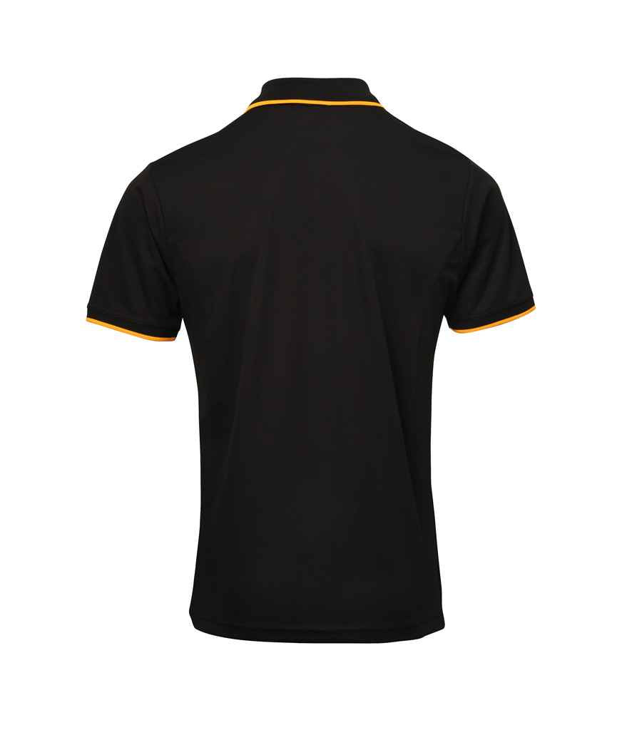 Premier Contrast Coolchecker® Piqué Polo Shirt - BACK