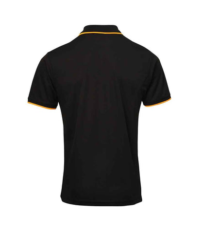 Premier Contrast Coolchecker® Piqué Polo Shirt - BACK