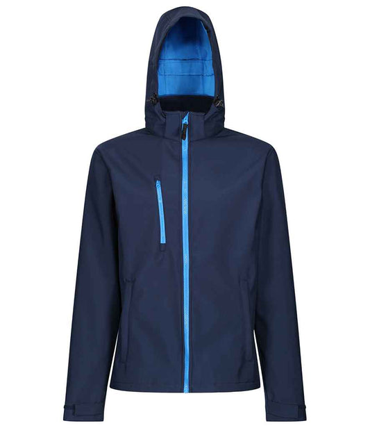 Regatta Venturer Three Layer Hooded Soft Shell Jacket - FRONT