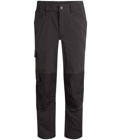 Craghoppers Workwear Bedale Cargo Trousers - Black (CR782) - front