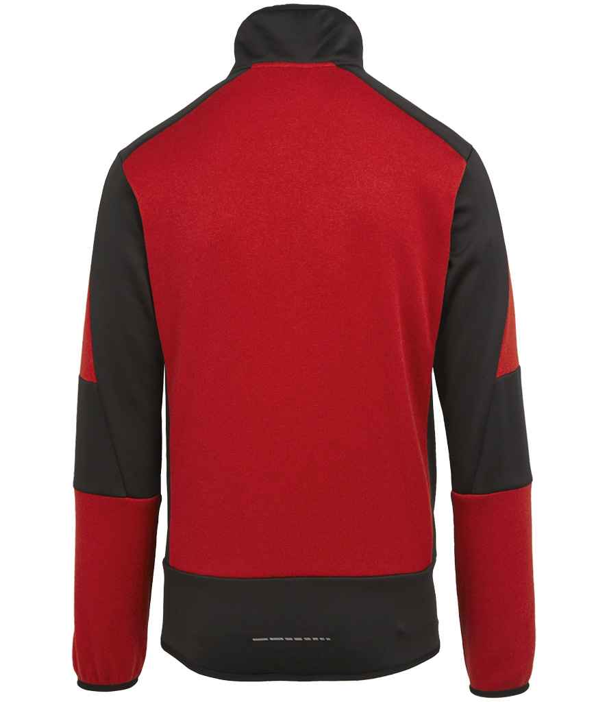 Regatta E-Volve Unisex Knit Effect Midlayer Top - BACK