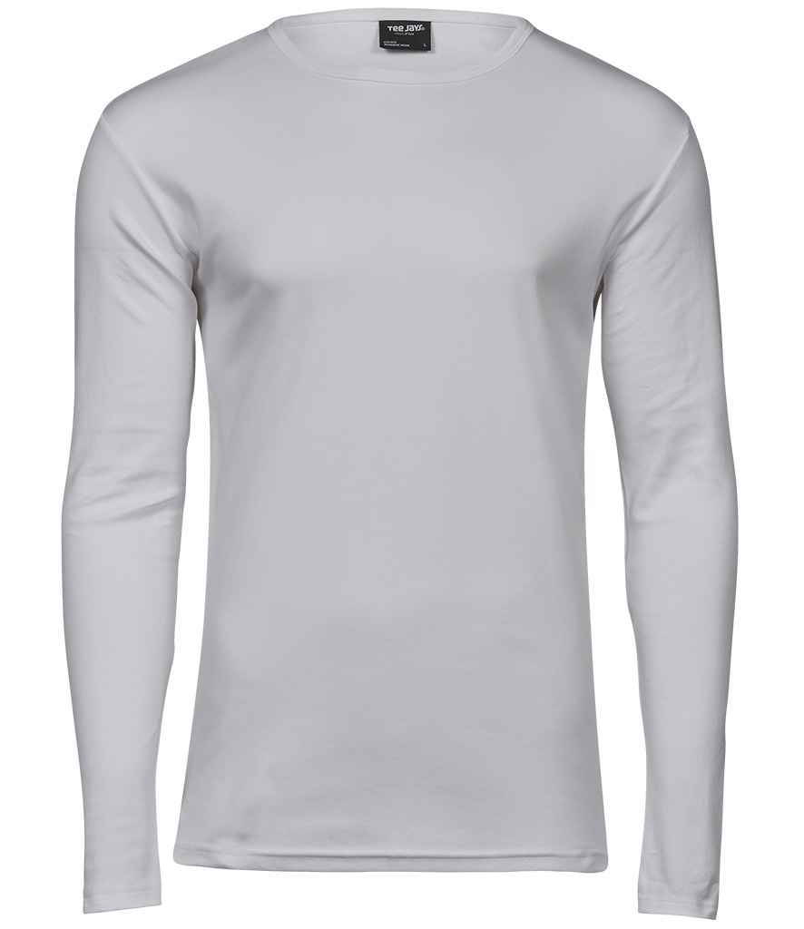 Tee Jays Long Sleeve Interlock T-Shirt - FRONT