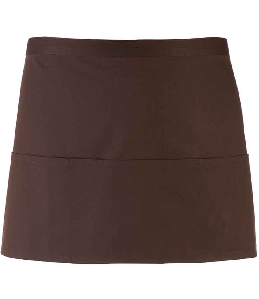 Premier 'Colours' 3 Pocket Apron - FRONT