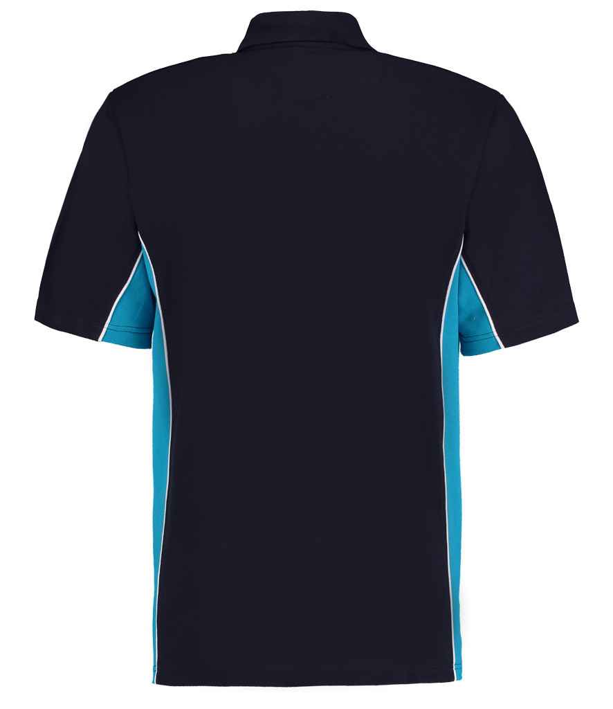 Kustom Kit Track Poly/Cotton Piqué Polo Shirt - BACK