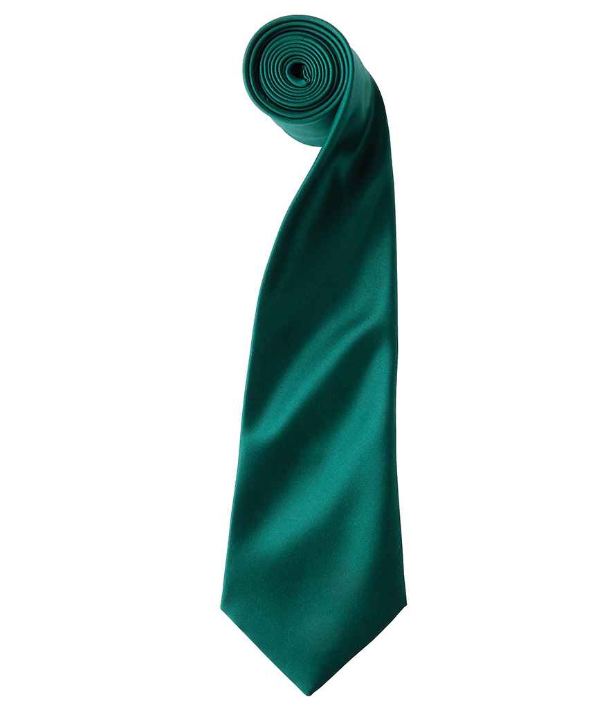 Premier 'Colours' Satin Tie - FRONT