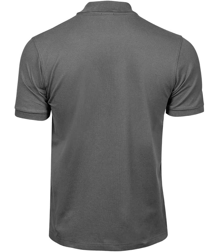 Tee Jays Luxury Stretch Piqué Polo Shirt - BACK