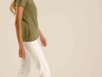 Fruit of the Loom Lady Fit Original T-Shirt - Heather Grey (SS712)