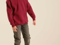 Fruit of the Loom Kids Premium Hooded Sweatshirt - Heather Grey (SSE14B)