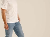 Fruit of the Loom Original V Neck T-Shirt - White (SS631)