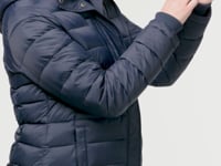 Kariban Ladies Lightweight Long Padded Parka Jacket - Navy (KB6129)