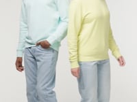 Kariban Unisex Eco Friendly Crew Neck Sweatshirt - Light Sand (KB4025)