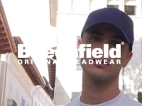 Beechfield Organic Cotton 6 Panel Cap - Black (BB54N)