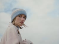 Beechfield Colour Block Beanie - Vanilla/Biscuit (BB391R)