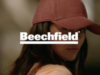Beechfield EarthAware® Organic Cord Baseball Cap - Black (BB680)
