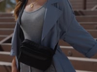 Quadra Airside Cross Body Bag - Natural Stone (QD815)