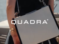Quadra Puerto Medium Tote Bag - Natural/Black (QD632)