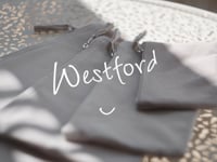 Westford Mill Canvas Accessory Pouch - Black (W530)