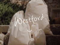 Westford Mill Recycled Cotton Stuff Bag - Black (W915)