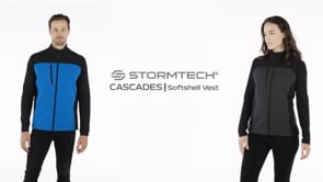 Stormtech Stormtech Cascades Soft Shell Bodywarmer - Black/Black (BHV3)